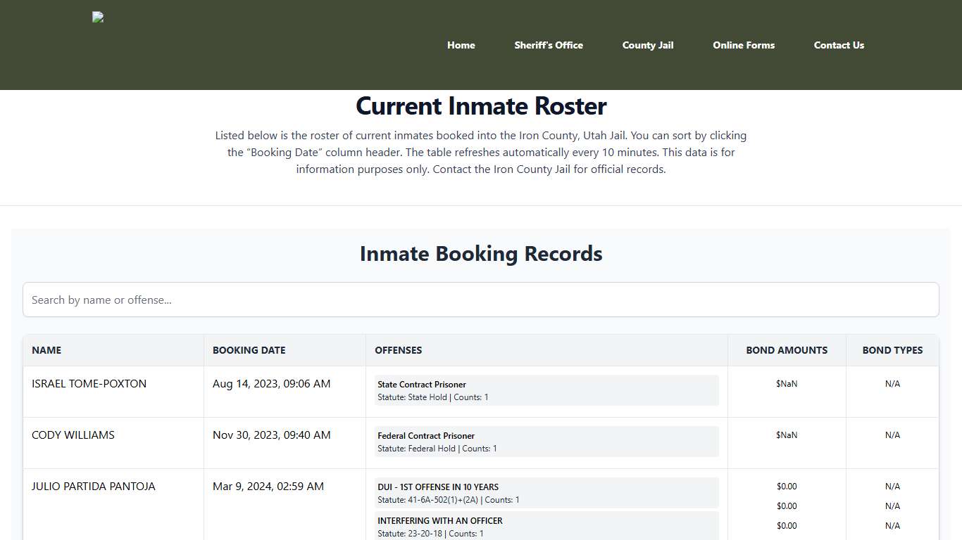 Iron County Sheriff's Office